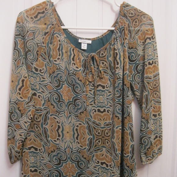 Woman's Top Petite Medium Croft & Barrow - Picture 1 of 5